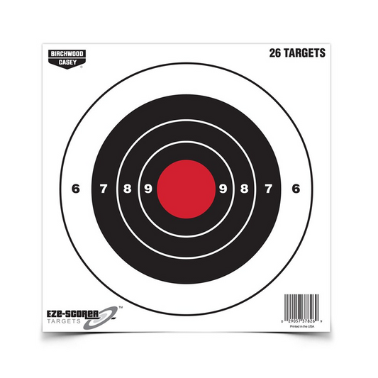 Eze-Scorer 8 Inch Bull's-Eye Target, 26 Targets