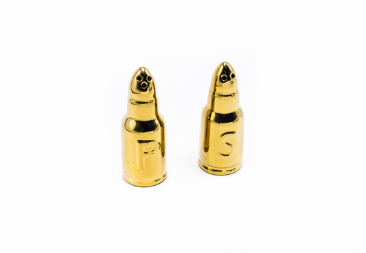 Bullet Salt & Pepper Shakers