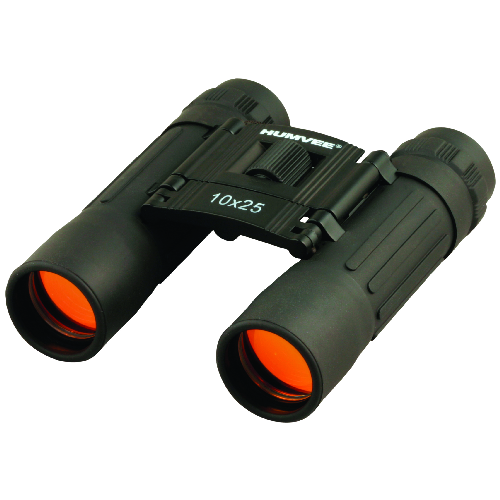 Humvee Compact Binocular - 10x25 - Black