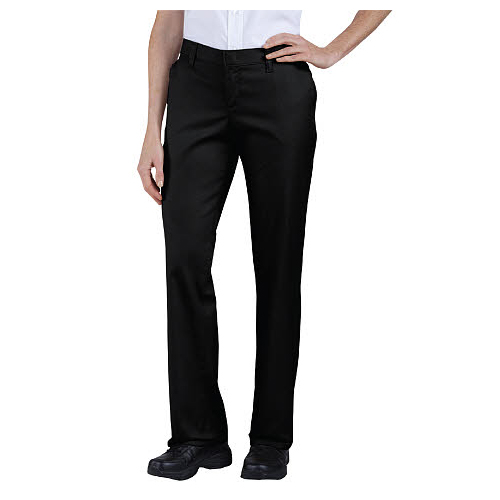 Womens Premium Relaxed-Fit Flat-Front Pant