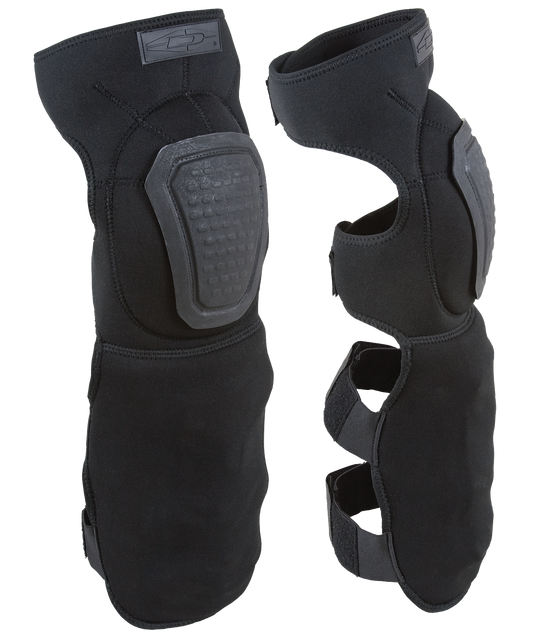 Neoprene Knee/Shin Guards W/ Non-Slip Knee Caps